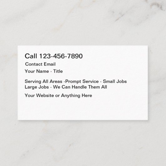 Dumpster Location Camion Carte de visite moderne (Dos)