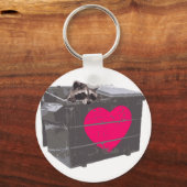 Dumpster Love Sleutelhanger (Voorkant)