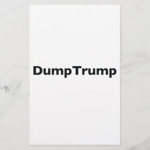 DumpTrump Briefpapier