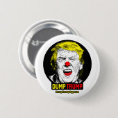 DumpTrump-Button Ronde Button 5,7 Cm (Voorkant /achterkant)