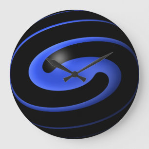 Dun Blue Line Grote Klok