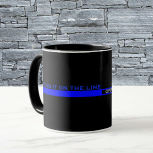 Dun Blue Line Police Appreciation met Name Mok