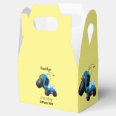 Dun buggy off road vehicle cartoon bedankdoosjes (Geopend)