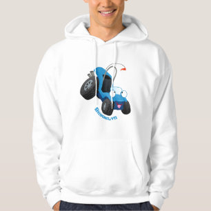 Dun buggy off road vehicle cartoon hoodie