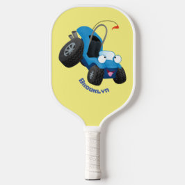 Dun buggy off road vehicle cartoon pickleball paddle