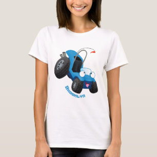Dun buggy off road vehicle cartoon t-shirt