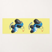 Dun buggy off road vehicle cartoon yogamat (Voorkant (horizontaal))