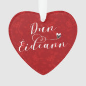 Dùn Èideann Drapeau Coeur, Édimbourg (devant)