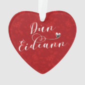 Dùn Èideann Drapeau Coeur, Édimbourg (dos)