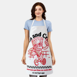 Dun en knapperig schort