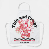 Dun en knapperig schort (Voorkant)