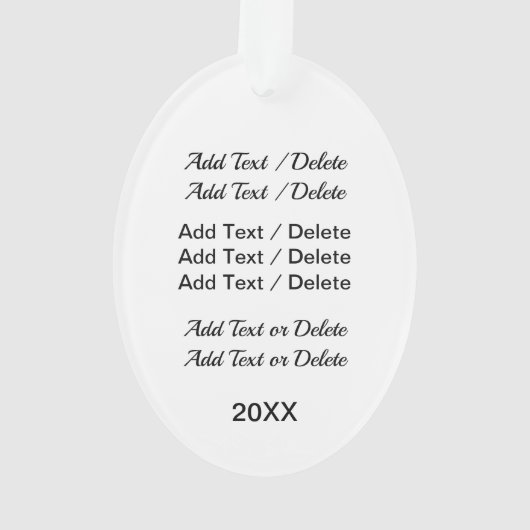 Dun grijs correctiemiddel ornament (achterkant)