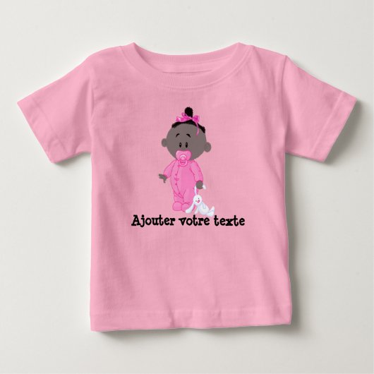 Dun jersey T-shirt voor baby (Voorkant)