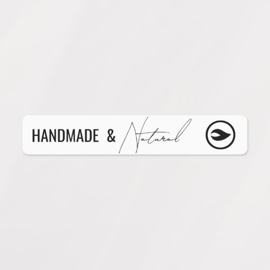 Dun Modern Jar Tamper-Proof Seal Label (Design 1)