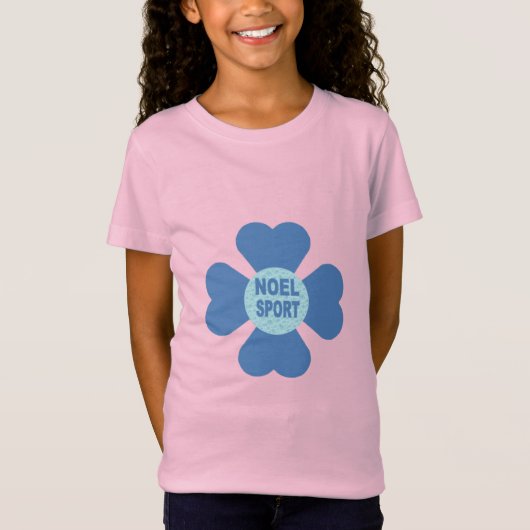 Dun roze shirt AMOUR NOEL SPORT (Voorkant)