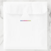 Dun. triathlon driehoek sticker (Tas)