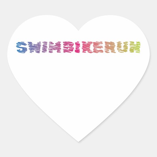 Dun. triathlon hart sticker (Voorkant)