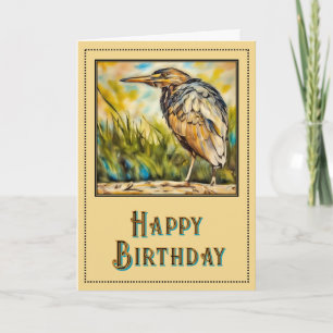 D'un vieil oiseau à un autre - Carte d'anniversair