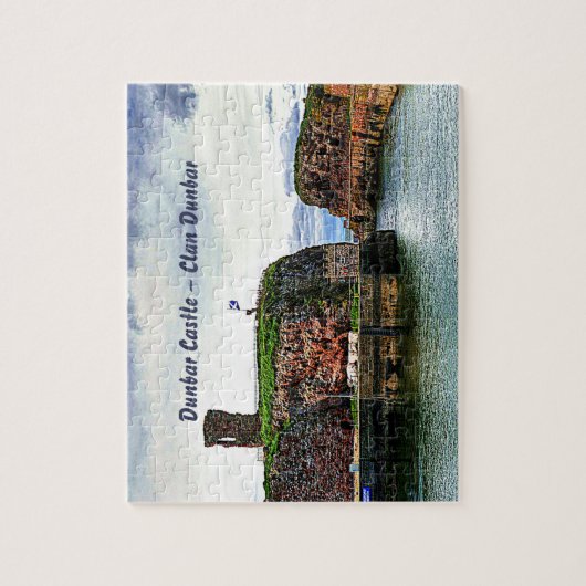 Dunbar Castle - Clan Dunbar Legpuzzel (Verticaal)