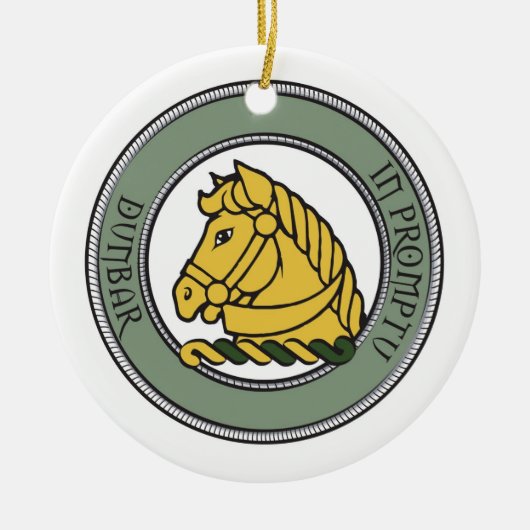 Dunbar Crest Ornament (Voorkant)