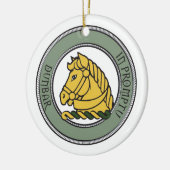 Dunbar Crest Ornament (Links)