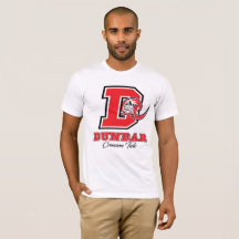 Dunbar Crimson Tide Mannen T-shirt