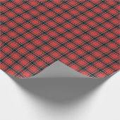 Dunbar Scotland District Tartan Cadeaupapier (Hoek)