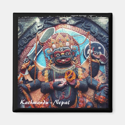 Dunbar Square, Kathmandu, Nepal - Heruka Magneet (Voorkant)