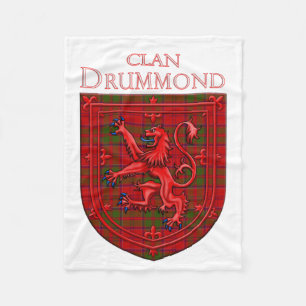 Dunbar Tartan Scottish Play Lion Rampant Fleece Deken