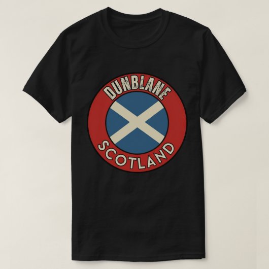 Dunblane, Schotland T-shirt (Design voorkant)