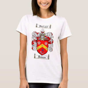 DUNCAN FAMILY CREST - DUNCAN COAT OF ARMS T-SHIRT