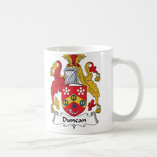 Duncan Family Crest Koffiemok (Rechts)