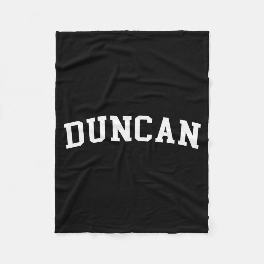 Duncan  fleece deken (Voorkant)