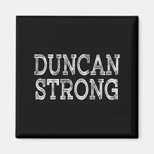 DUNCAN Sterke Squad Familie Reünie Achternaam Team Magneet