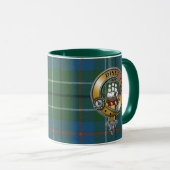 Duncan Tartan & Badge Mok (Voorkant rechts)