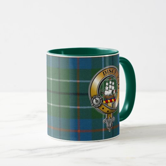 Duncan Tartan & Badge Mok (Voorkant rechts)