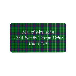 Duncan Tartan Label