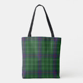 Duncan Tartan Pset Canvas tas (Achterkant)