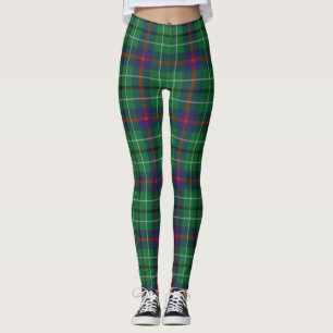 Duncan Tartan Scottish Clan Pset Pattern Leggings