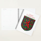 Duncan Tartan Scottish Plaid Lion Rampant (Devant avec enveloppe)
