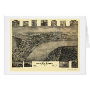 Duncannon, carte panoramique de PA - 1903