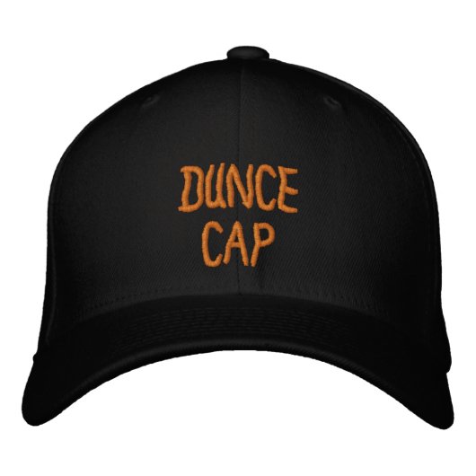 DUNCE CASQUETTE EMBROIDÉE - PERSONNALISABLE (Devant)