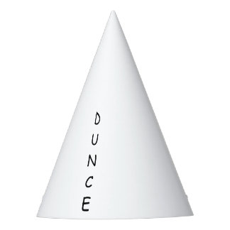 Dunce pet feesthoedjes