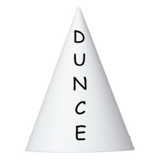 Dunce pet V2.0 humor verjaardagen en feestdagen Feesthoedjes
