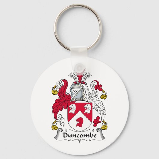 Duncombe Family Crest Sleutelhanger (Voorkant)