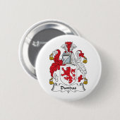Dundas Family Crest Ronde Button 5,7 Cm (Voorkant /achterkant)