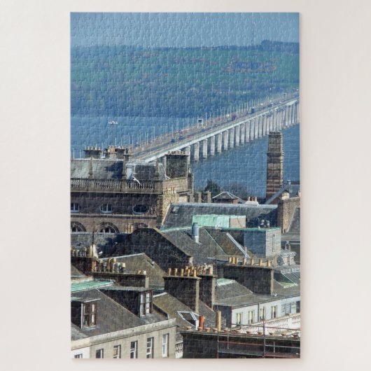 Dundee Scotland Jigzaag Puzzle Legpuzzel (Verticaal)