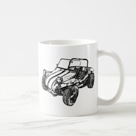 Dune Buggy Koffiemok (Rechts)