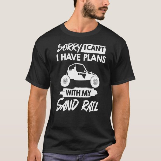 Dune Buggy Sand Rail Car Racing Beach Desert Rc Dr T-shirt (Voorkant)