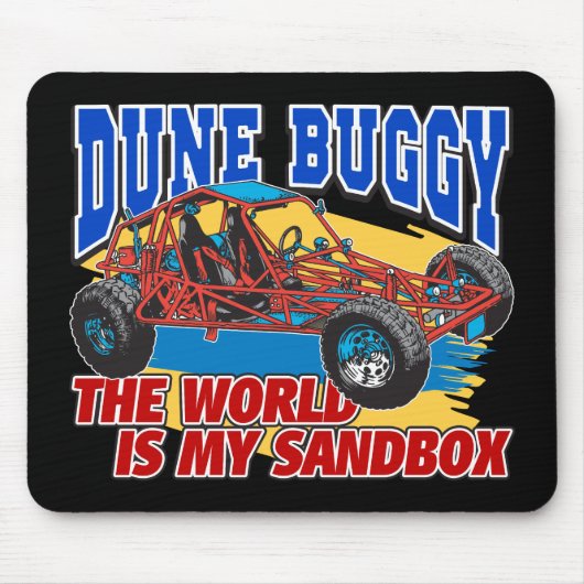 Dune Buggy Sandbox Muismat (Voorkant)